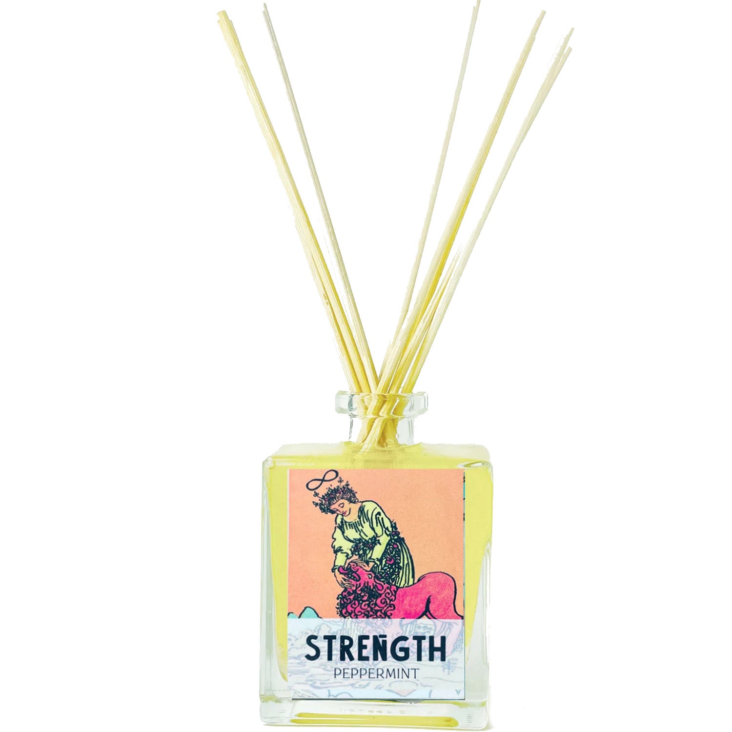 Strength Tarot Card Home Reed Diffuser