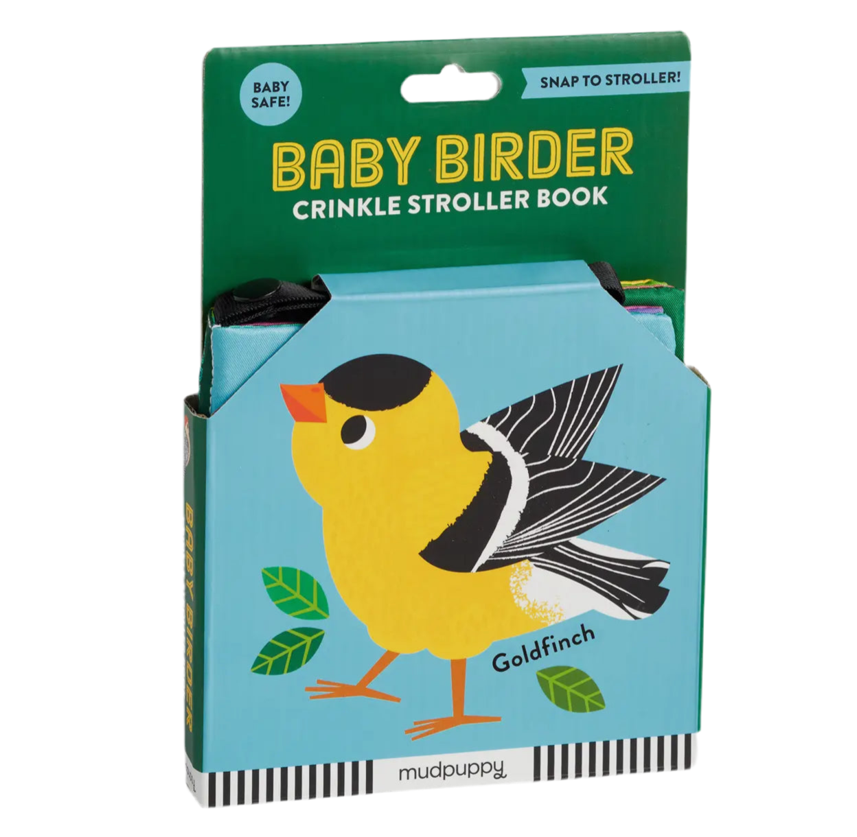 Baby Birder Crinkle Fabric Stroller Book