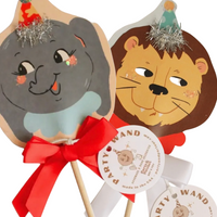 paper vintage style wand decor