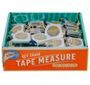Key Chain Tape Measure, Small 1.25"