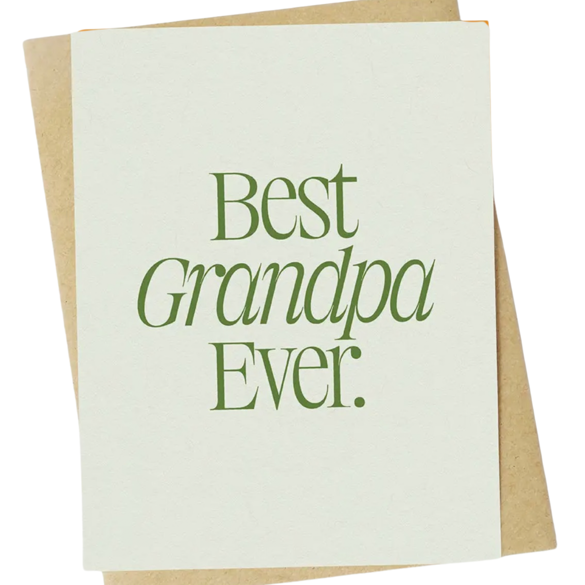 Best Grandpa Ever Father's Day Card