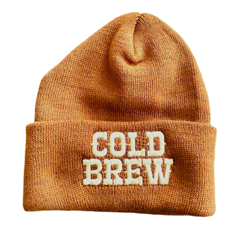 Cold brew Knit Beanie Winter Hat