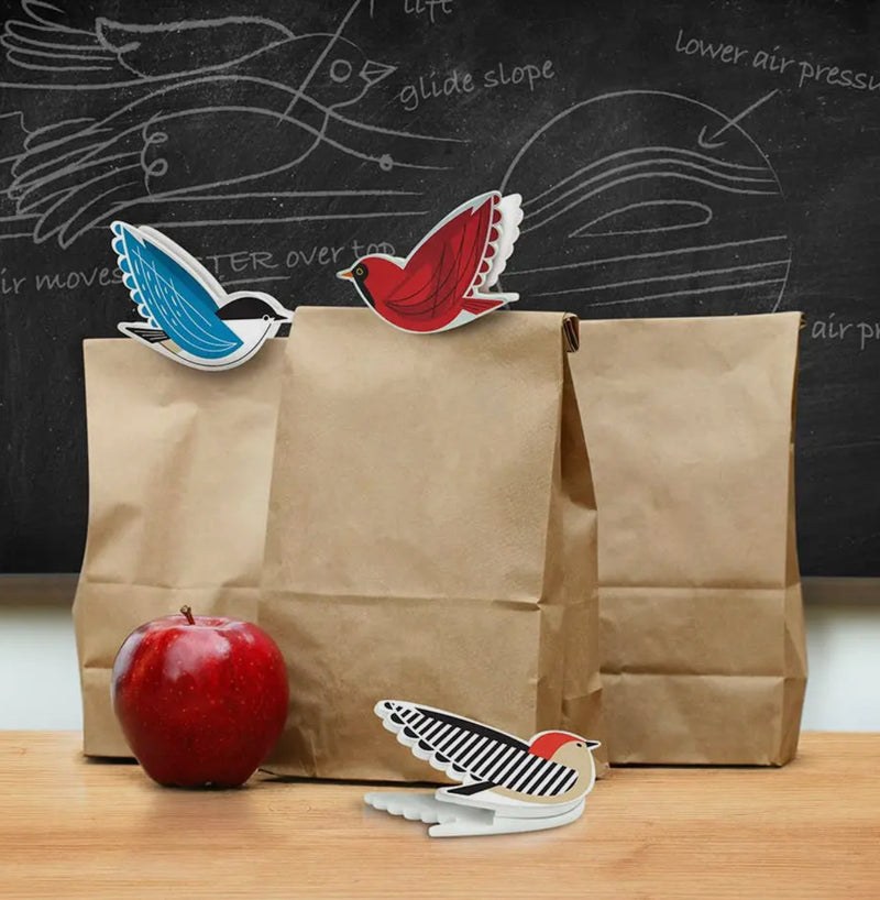 Tweet Treats - Bird Bag Clips - Set of 4
