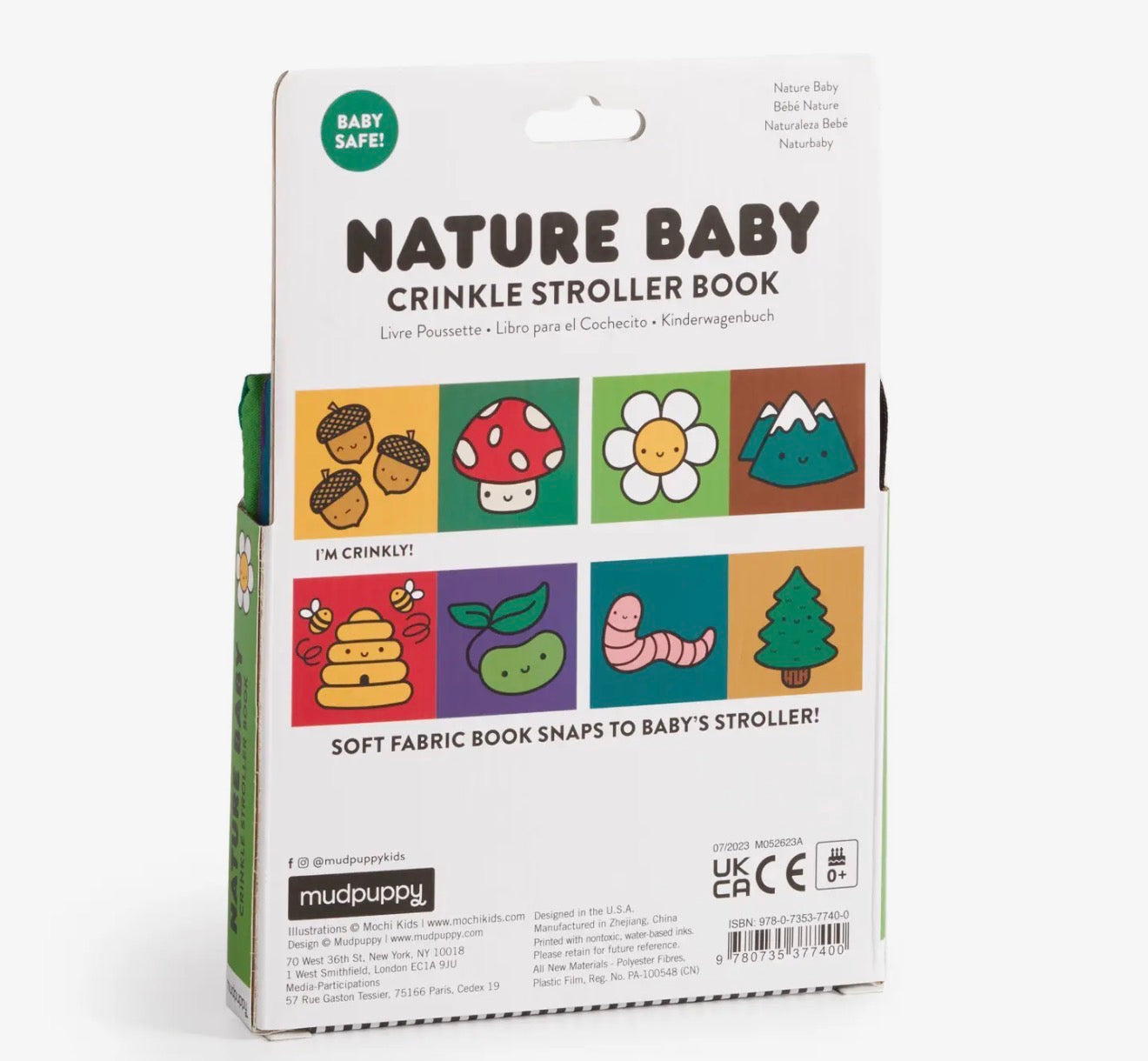 Nature crinkle book