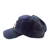 315 distressed navy hat
