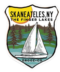 Skaneateles Sailboat sticker