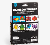 Rainbow world crinkle book