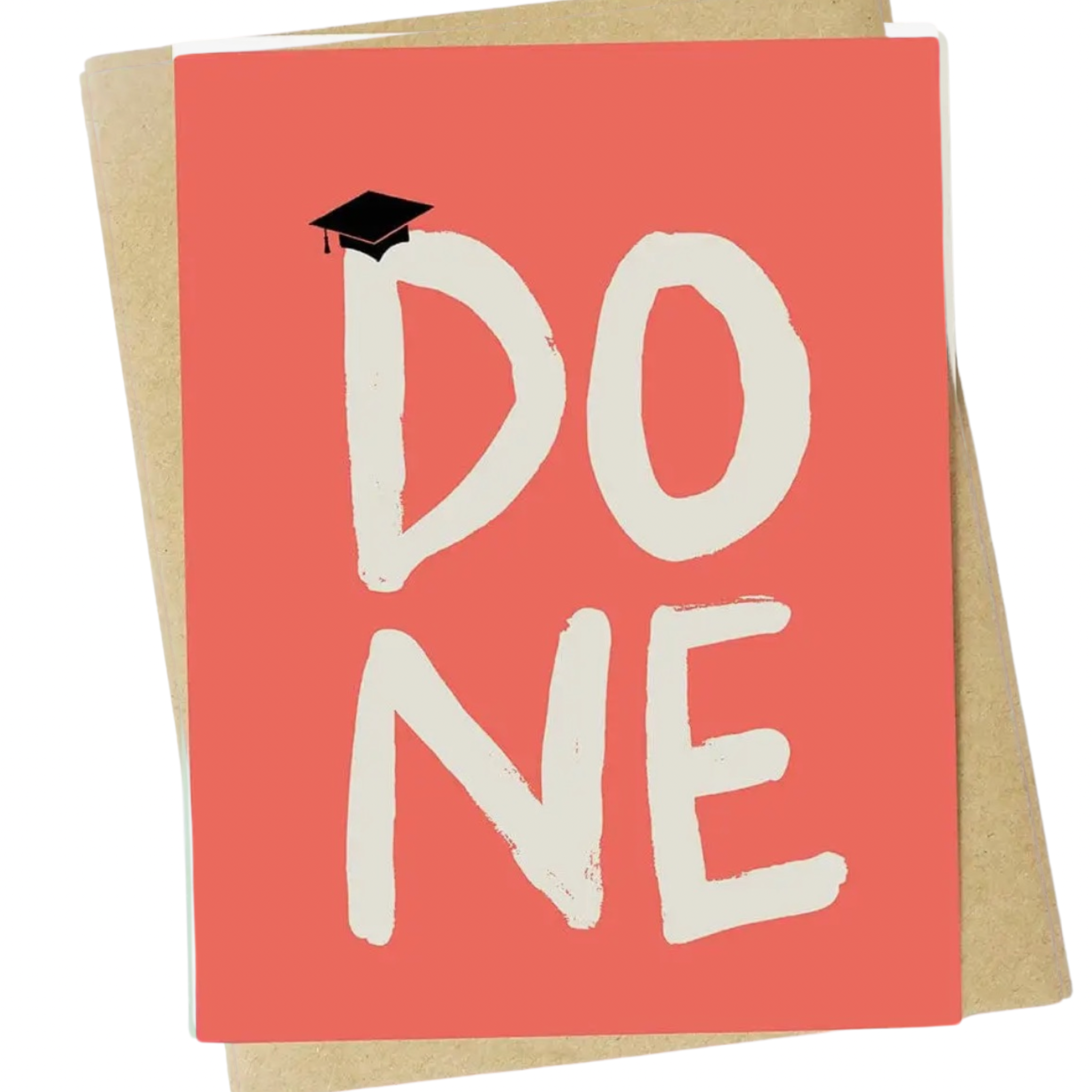 Done Grad Cap Graduation Card