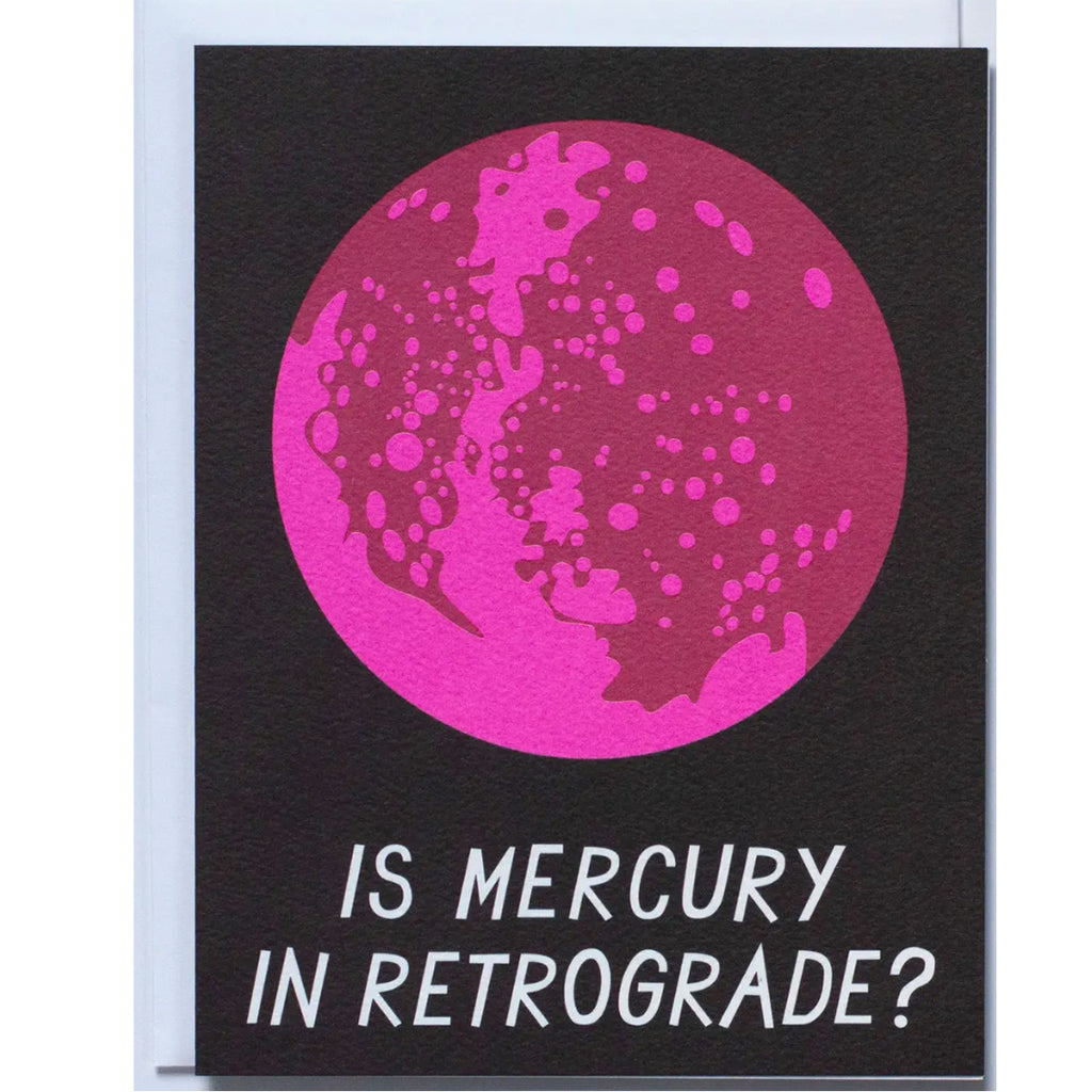 mercury greeting card