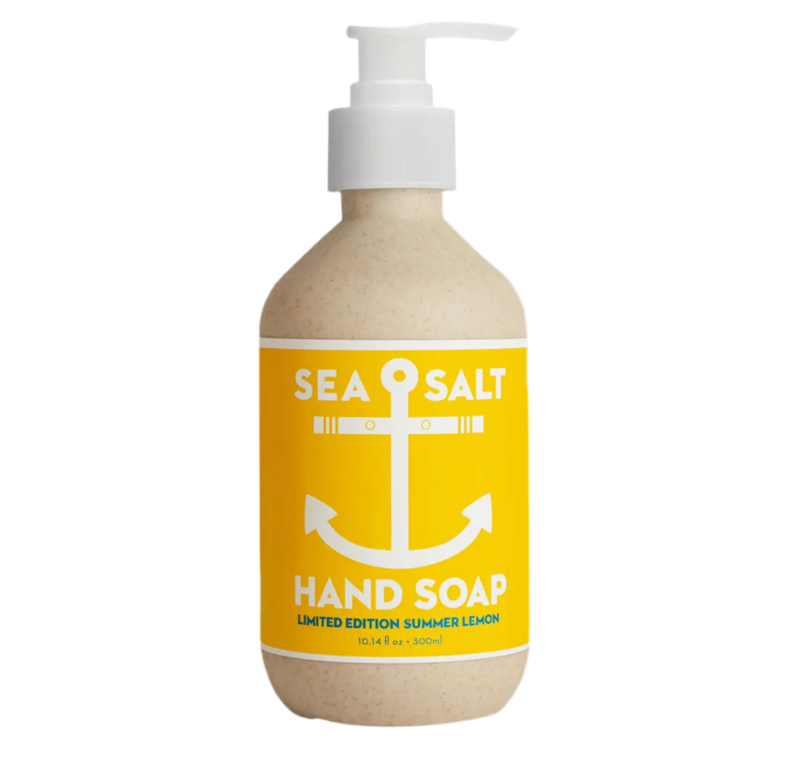 pump: Sea Salt Summer Lemon Organic Hand Soap