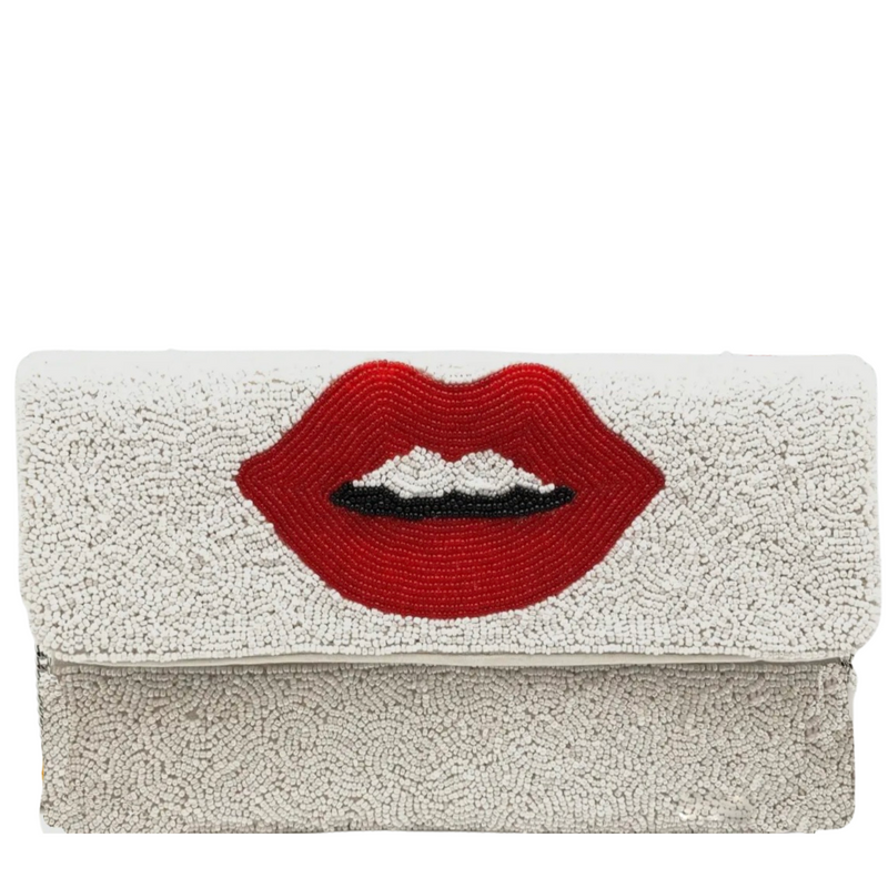 Lip beaded clutch