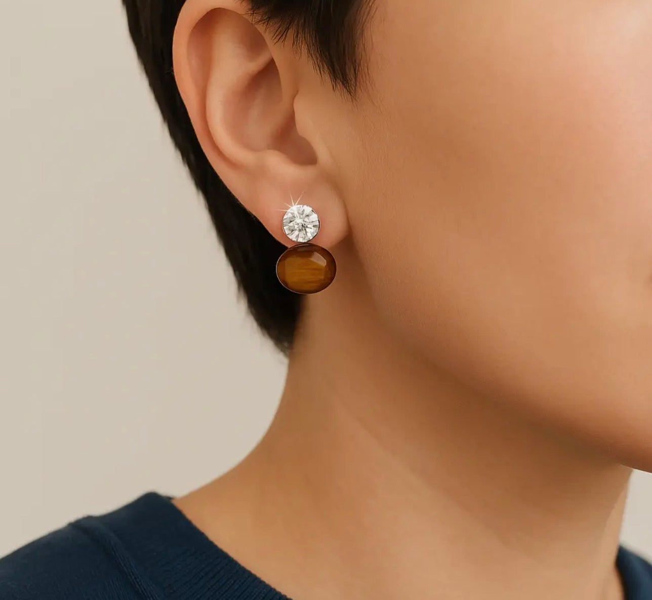 Stone Sparkle Earrings