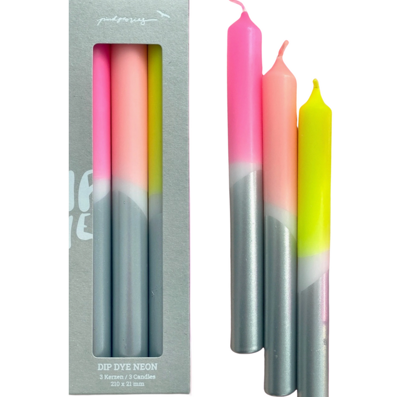 Lithium Dip Dye Glossy Candles