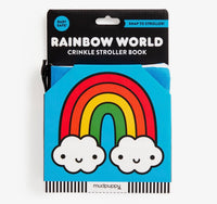 Rainbow world crinkle book