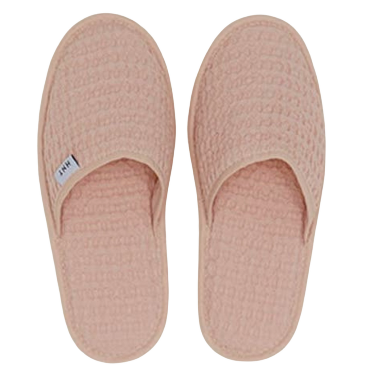 Light Pink: simple waffle slippers