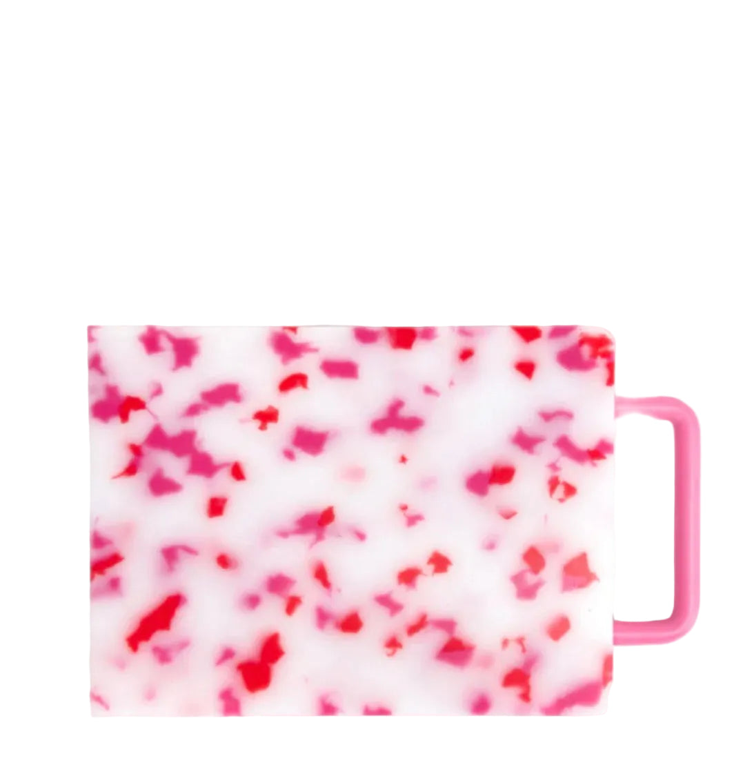 sm: pink confetti cutting board