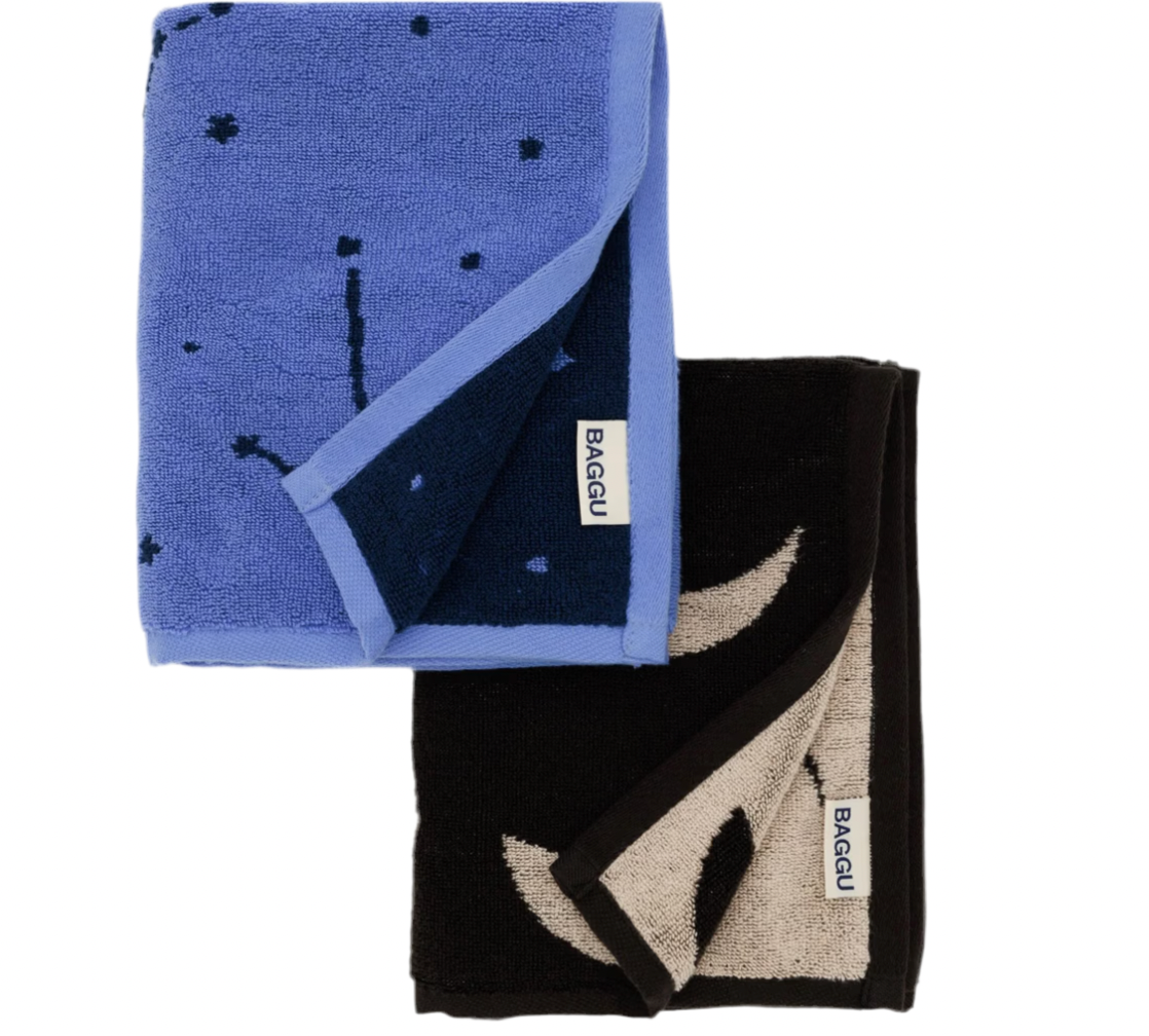 hand towel: set night sky