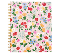 fruits + floral :  Rough draft notebook