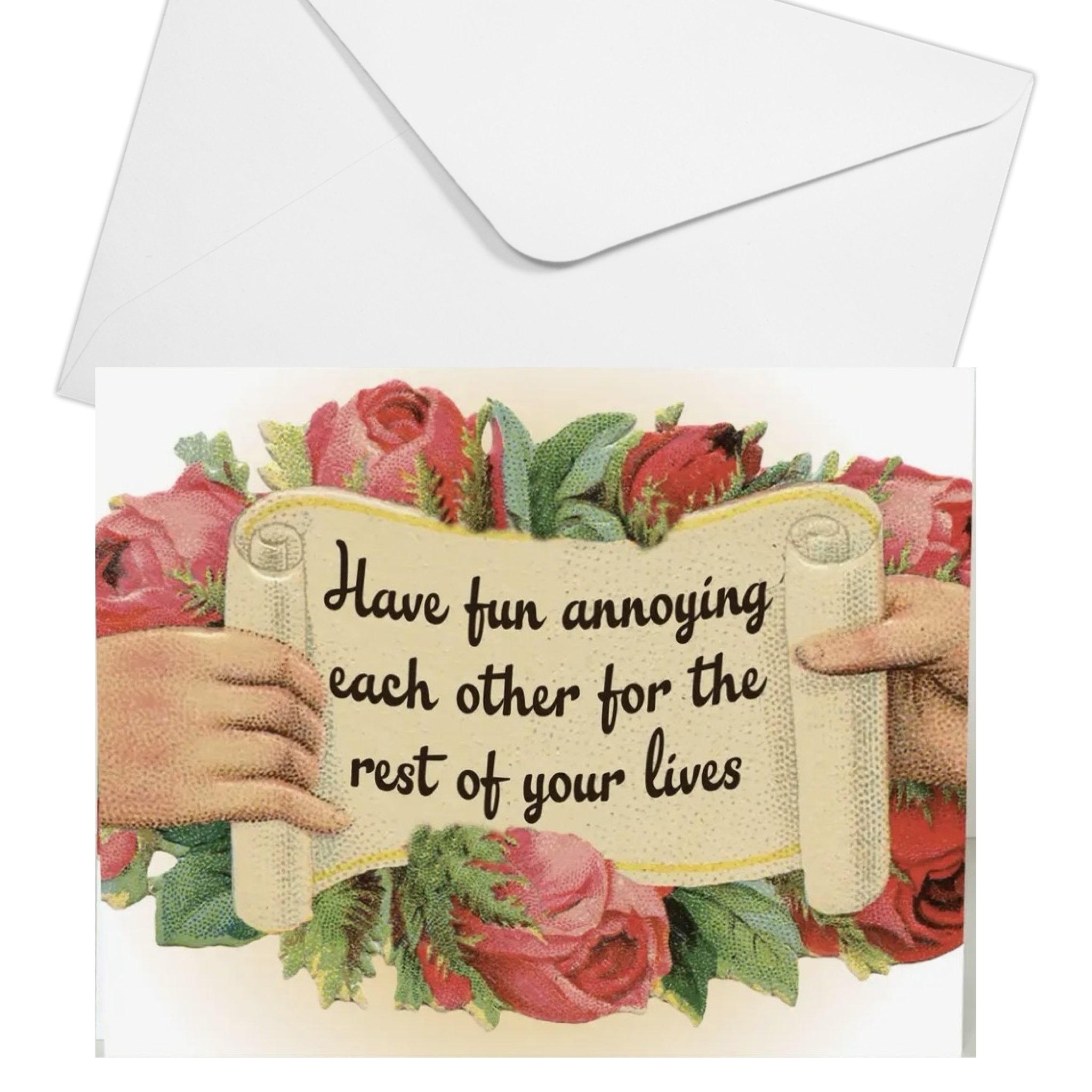Rest of your Lives wedding Greeting card