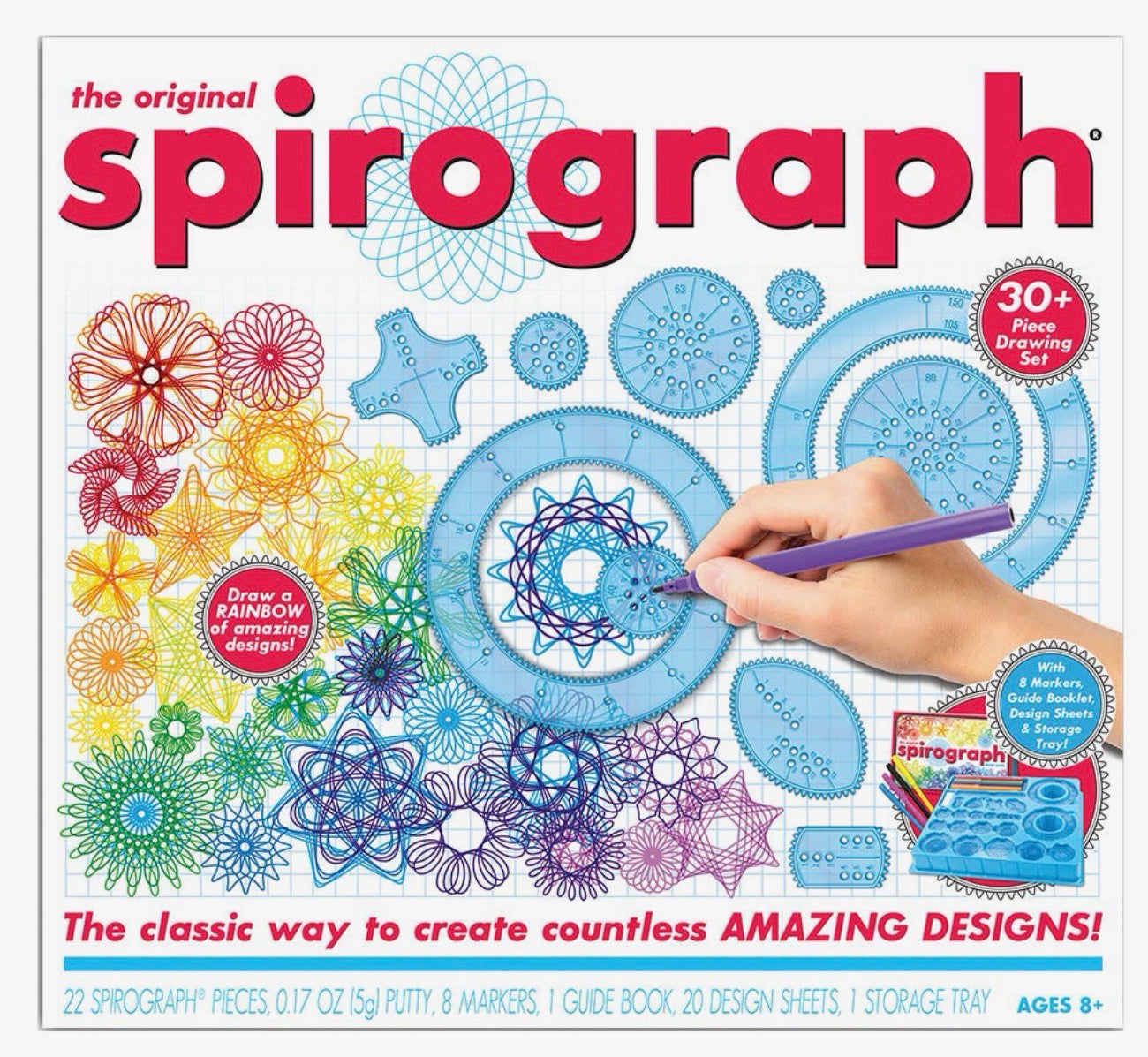 Original Spirograph Kit with Markers