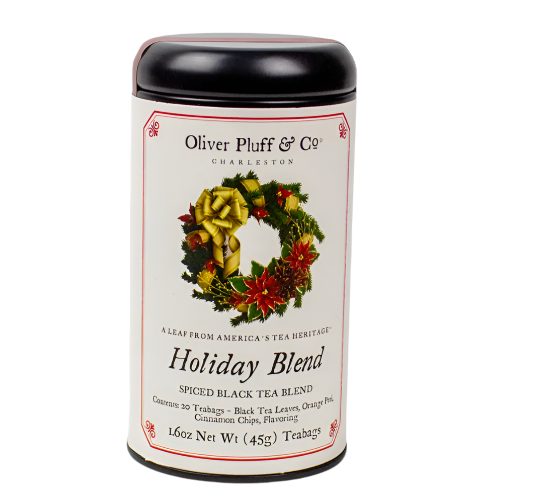 Oliver Pluff's Holiday Blend - Tea Bags in Signature Tea Tin