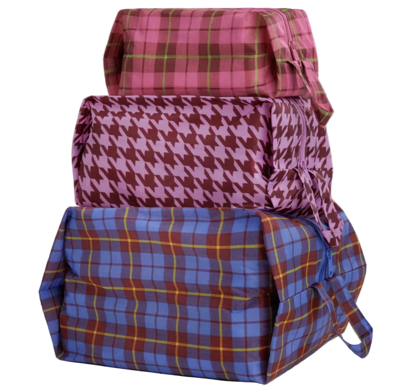 Check mix 3D travel zip set