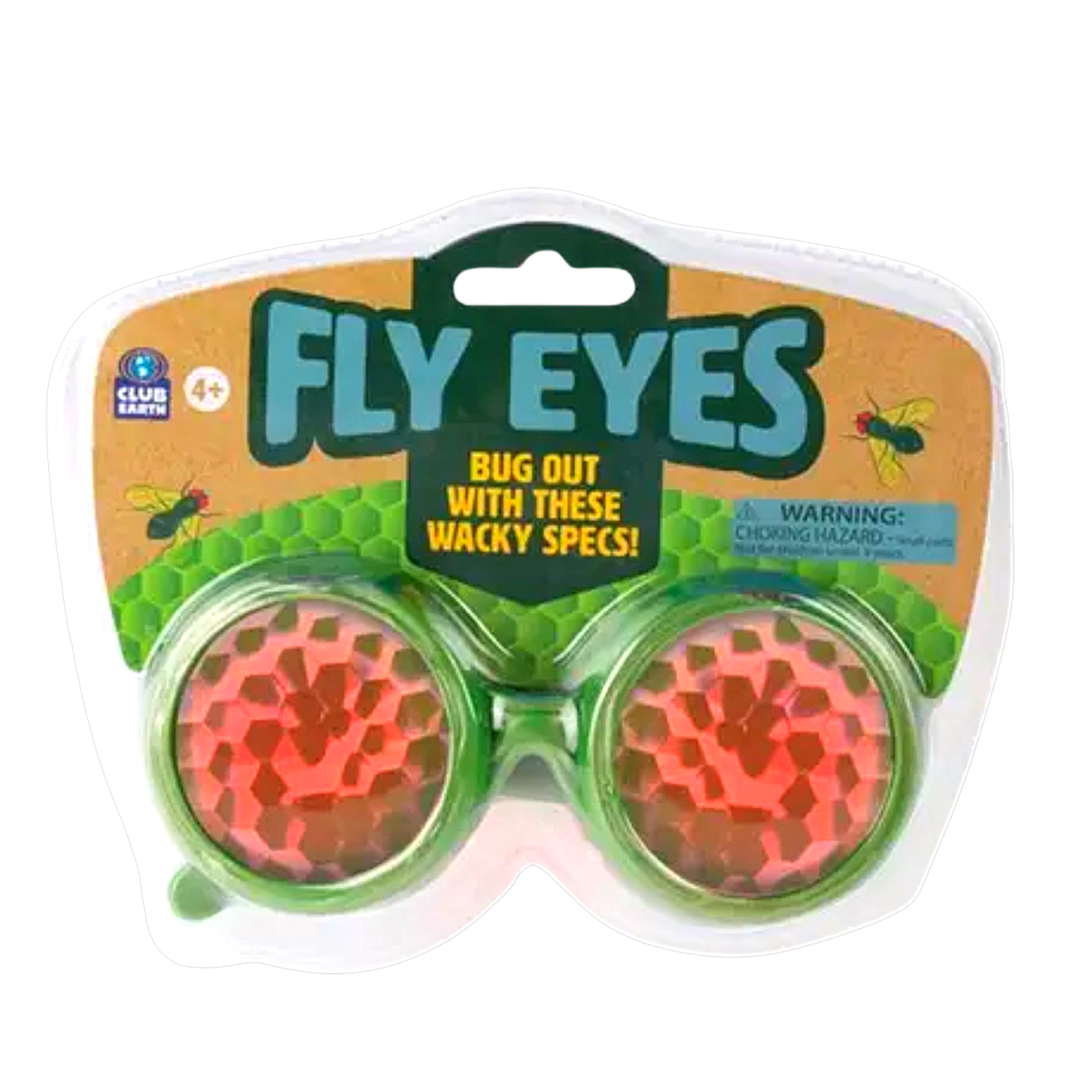Fly eyes: fun glasses