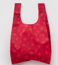 Red polka dot  : BAGGU bag