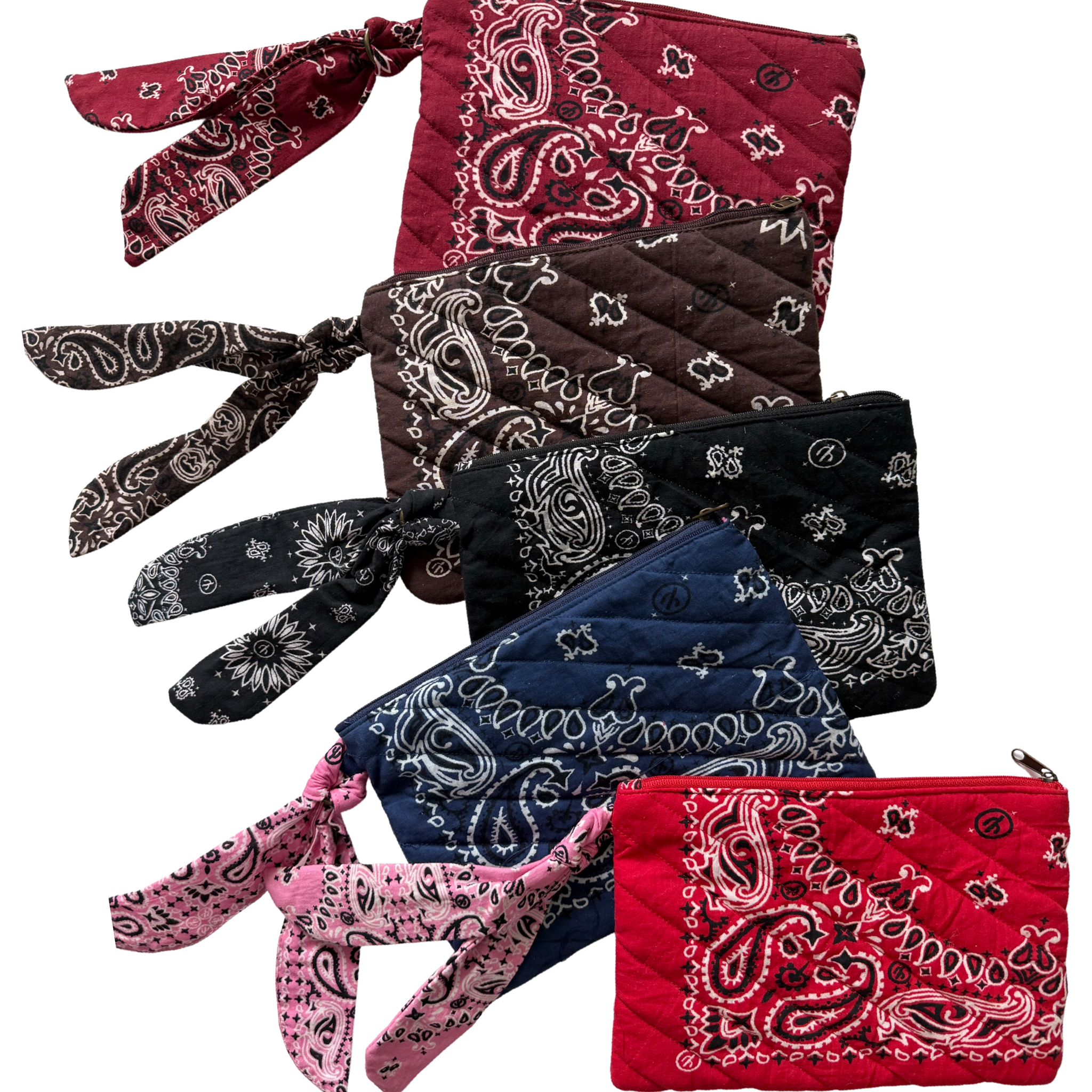 bandana clutch