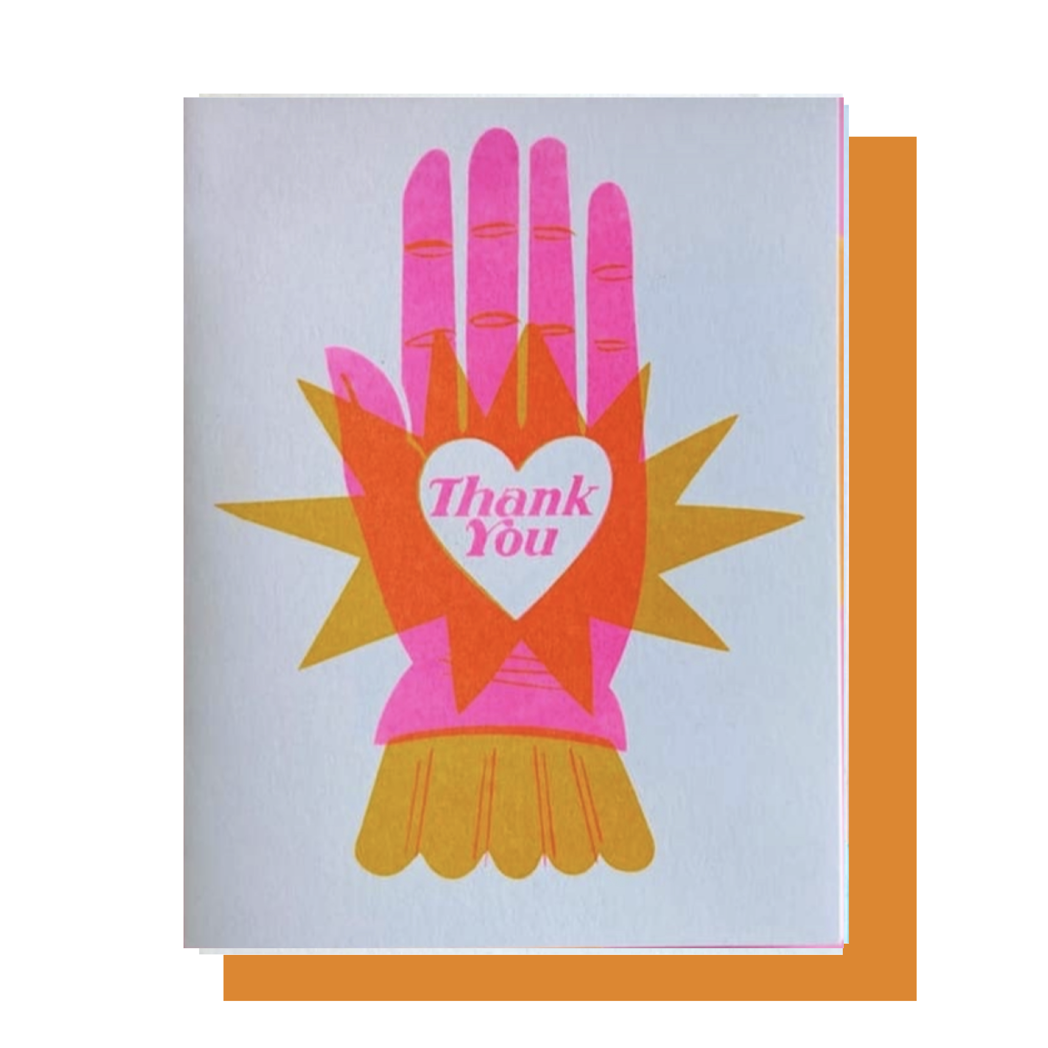 Thank you greeting card