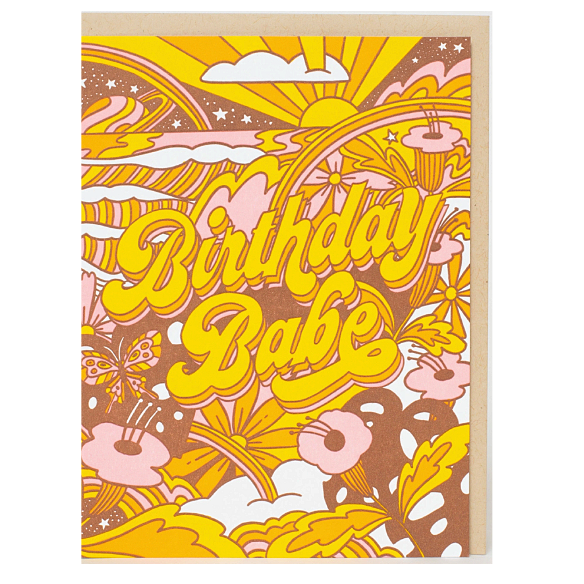 babe Birthday greeting card