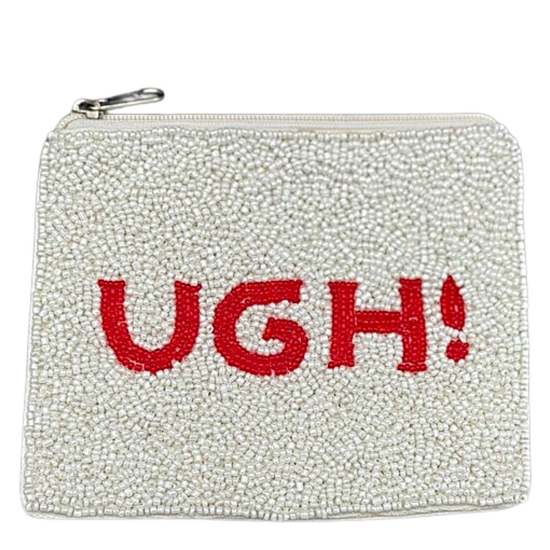 UGH! beaded coin purse