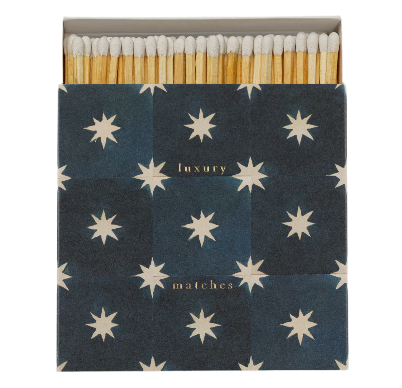 Navy star tile : big box matches