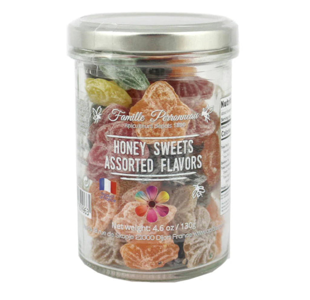 Famille Perronneau Flower-shaped Honey Sweets in Assorted Flavors 4.59oz