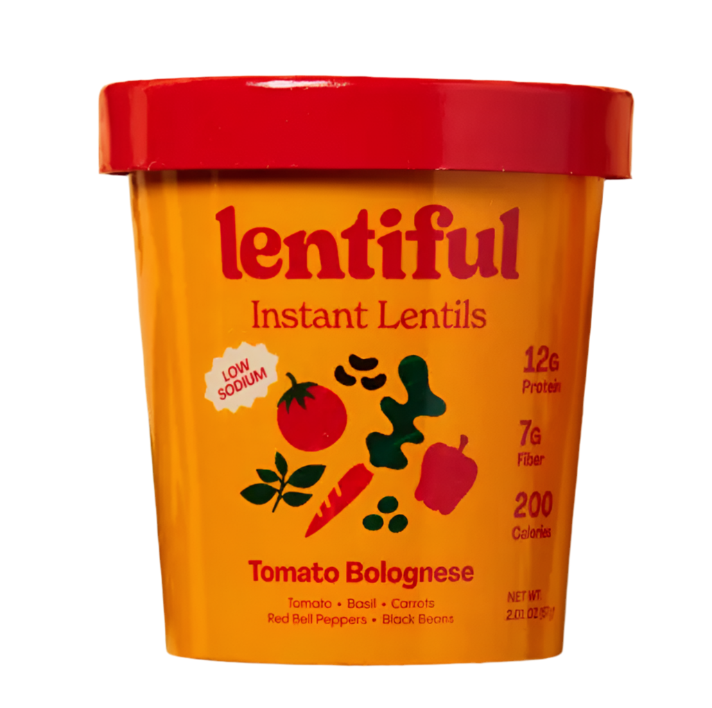 Low Sodium Tomato Bolognese Instant Lentils