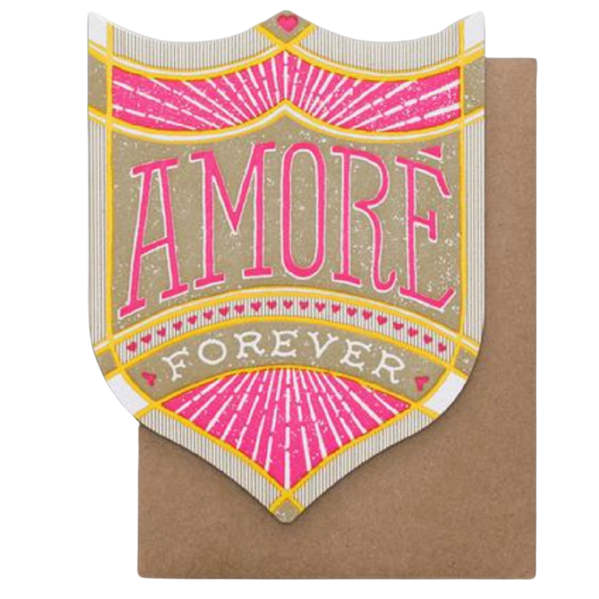 amore forever badge card