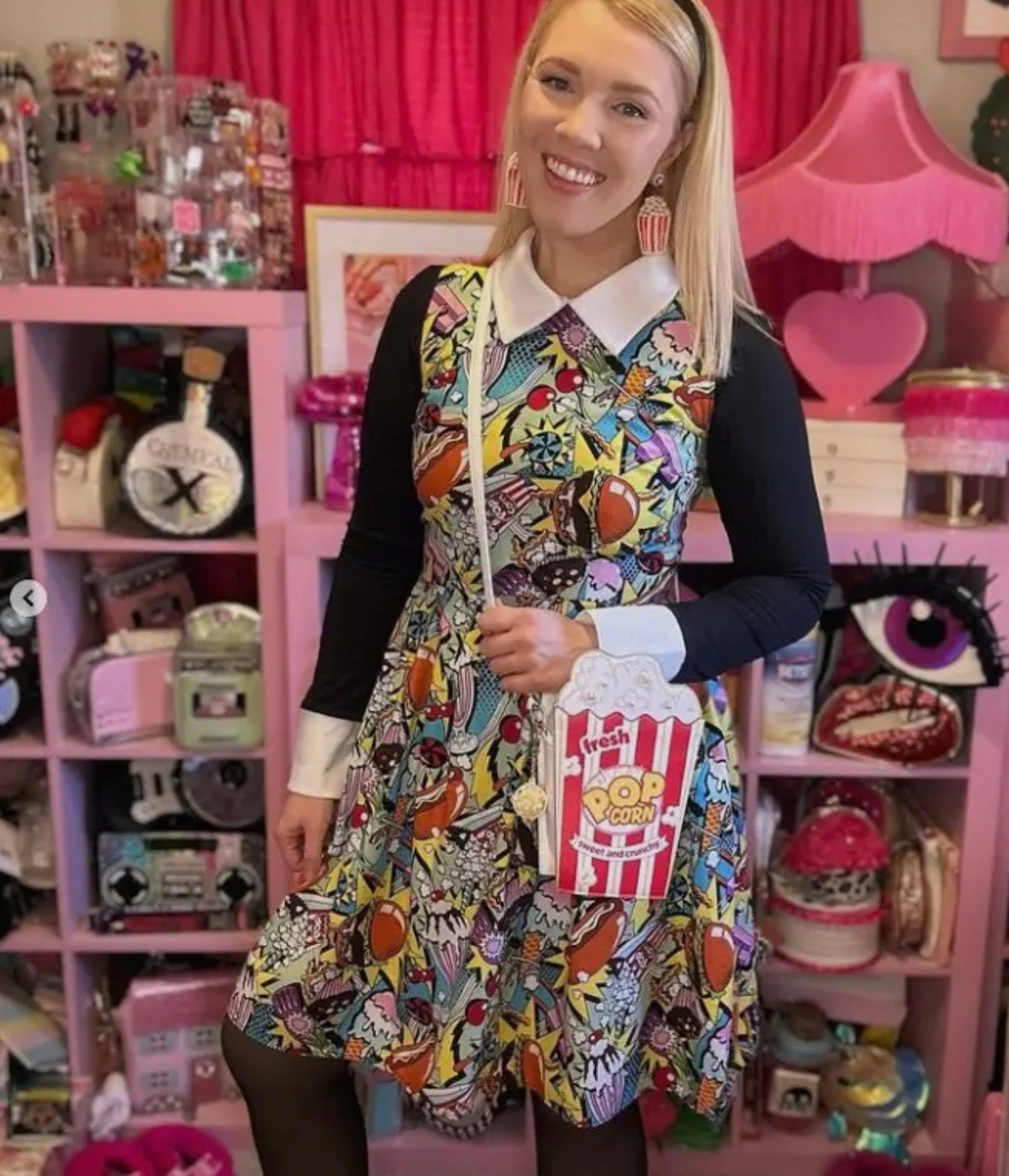 Popcorn handbag