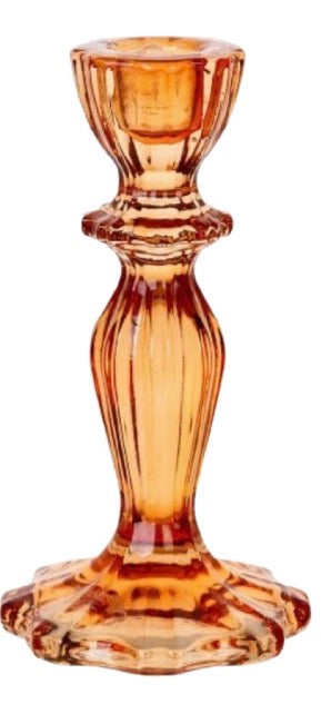 Glass Candle Holder
