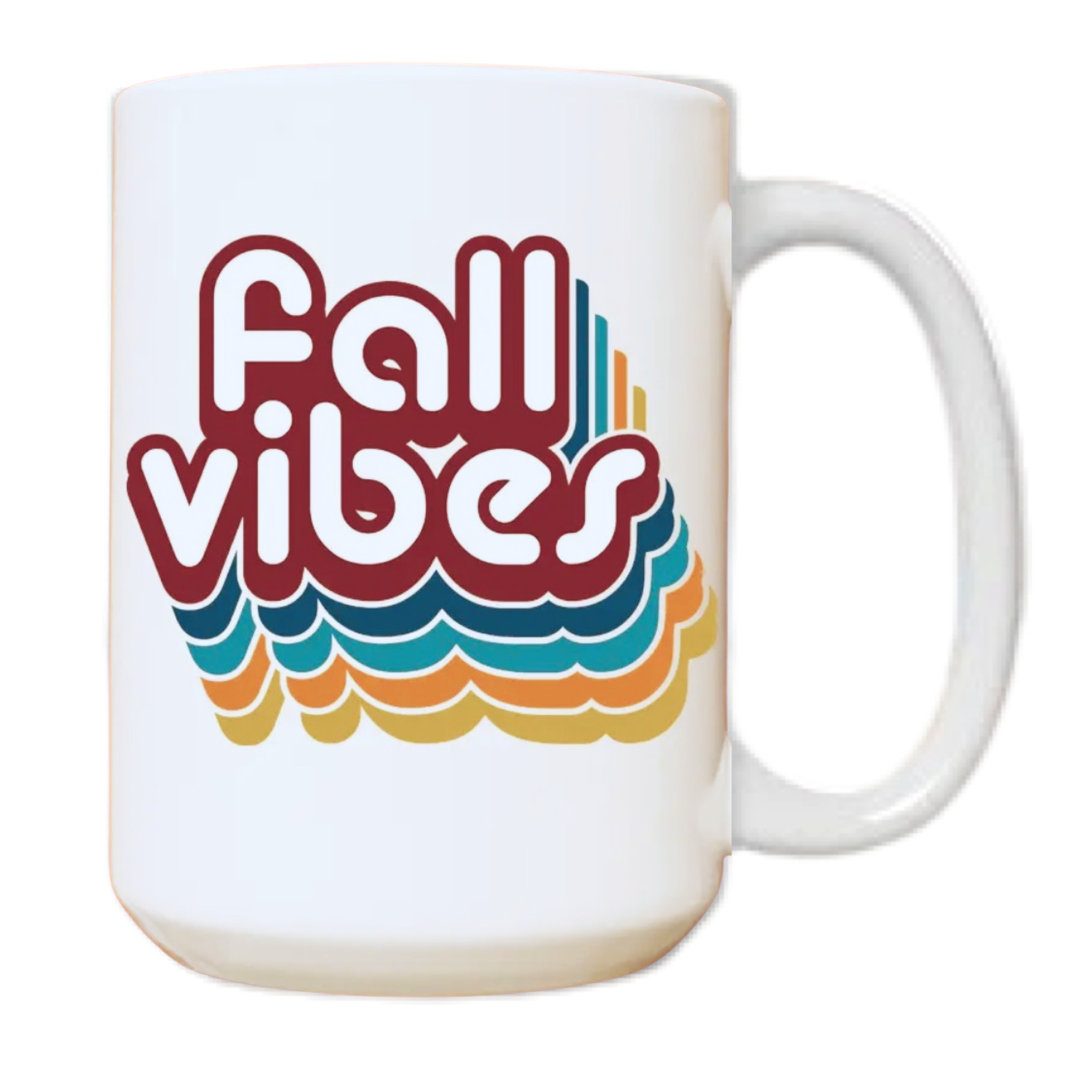 fall vibes mug