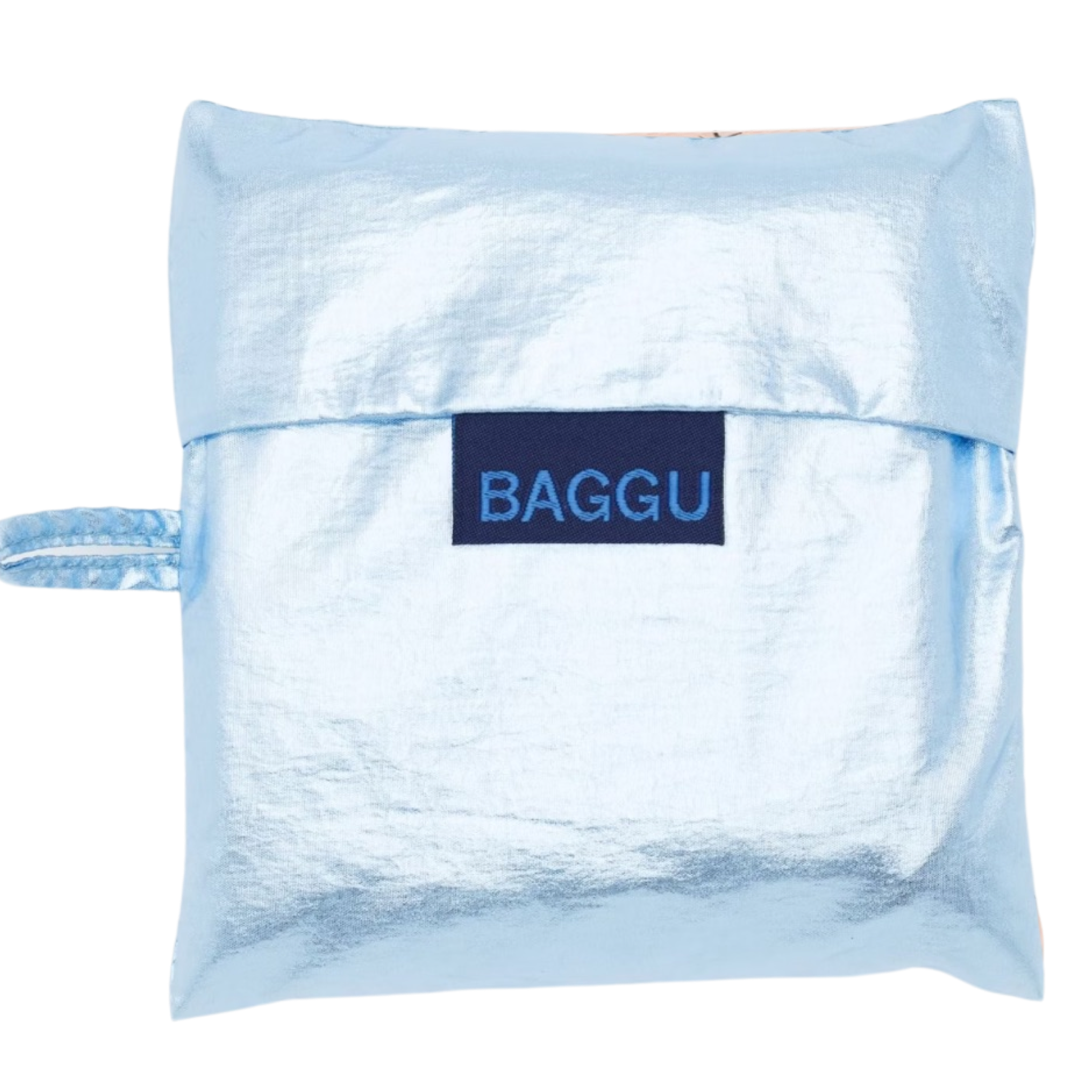 Blue metallic : BAGGU bag