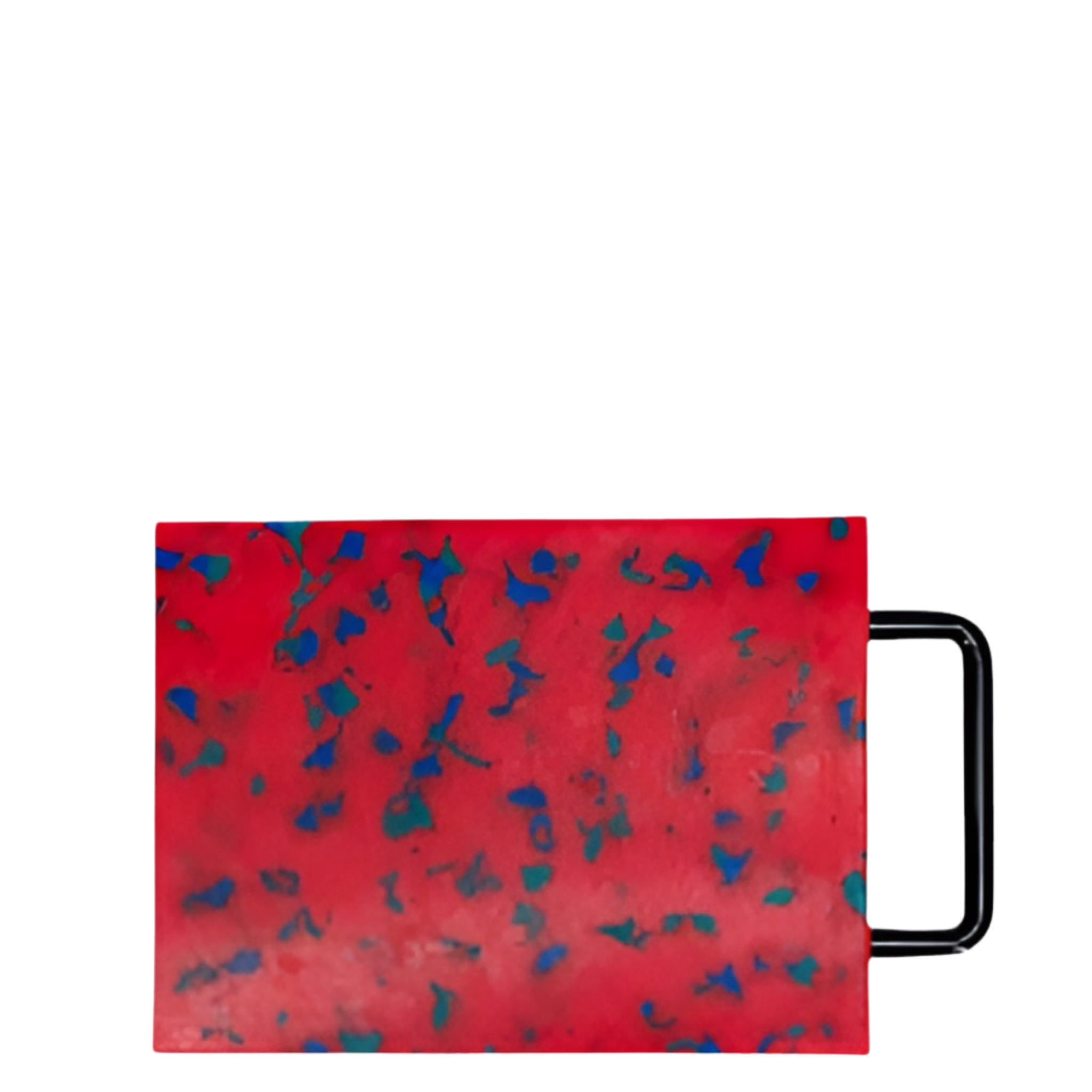 sm: red rainbow cutting board