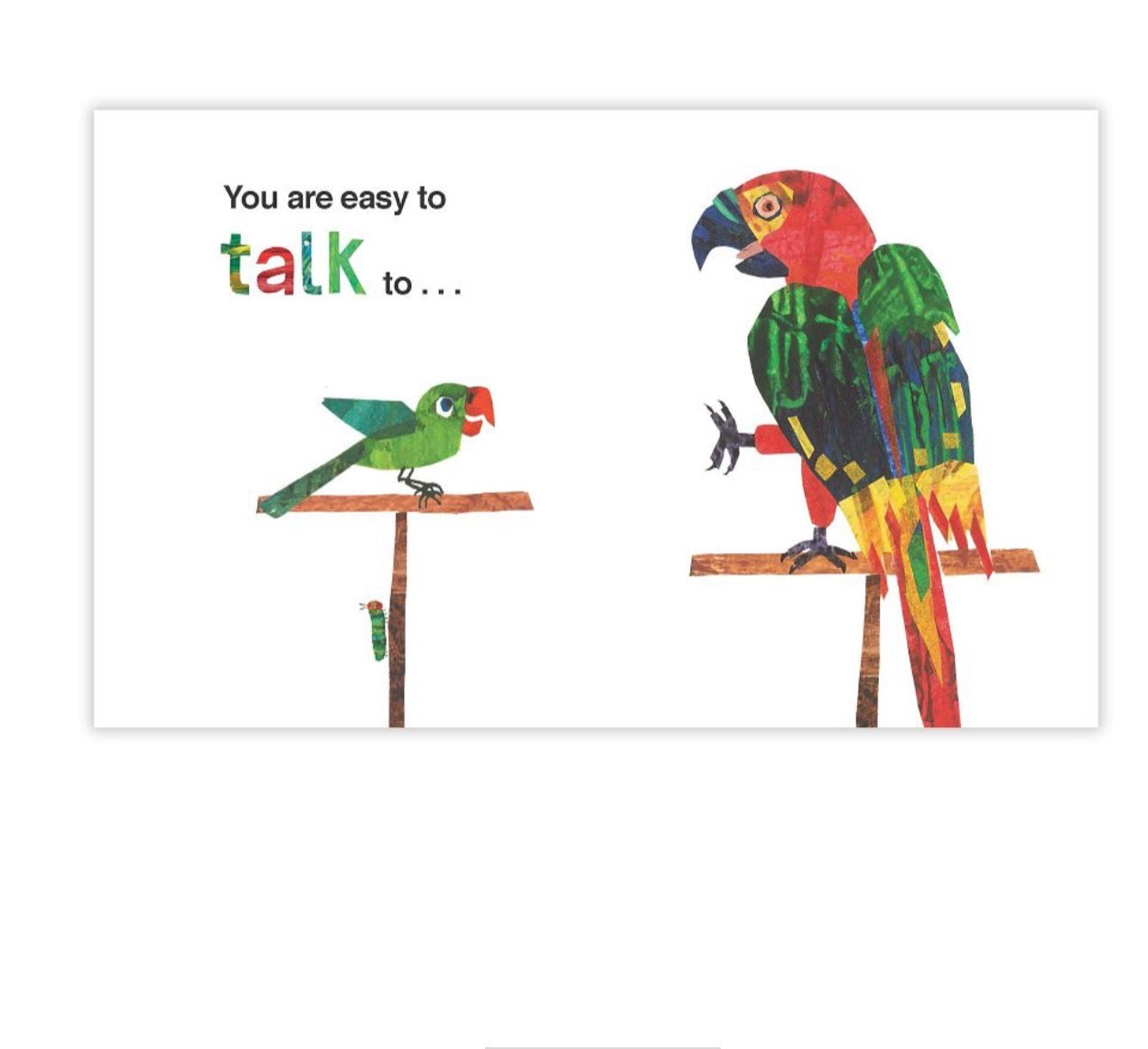 I Love Dad with The Very Hungry Caterpillar