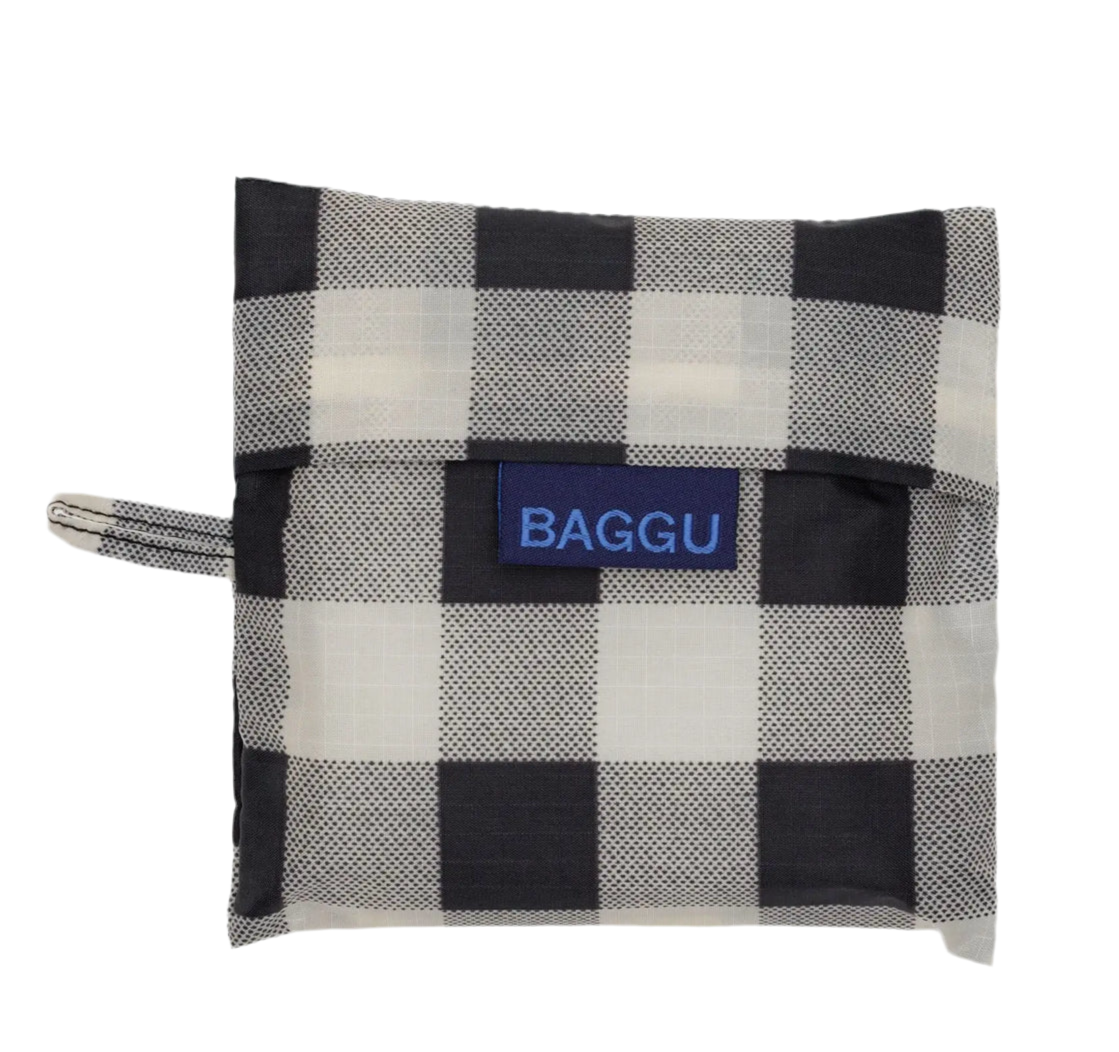 Black/white checker : BAGGU bag