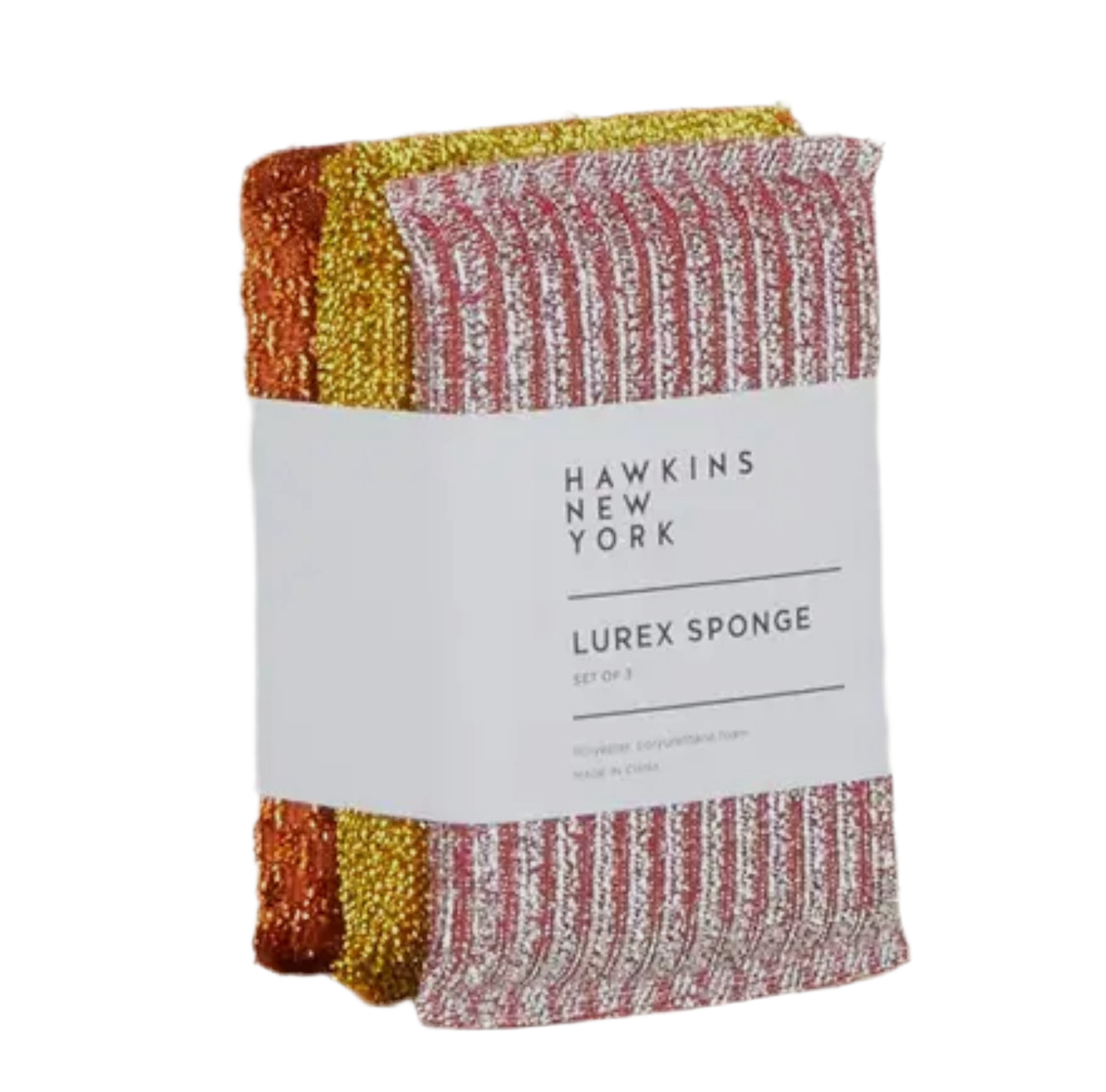 Lurex Sponges- set of 3