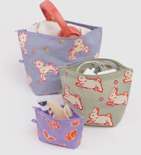 Spring animals  Go Pouch Set