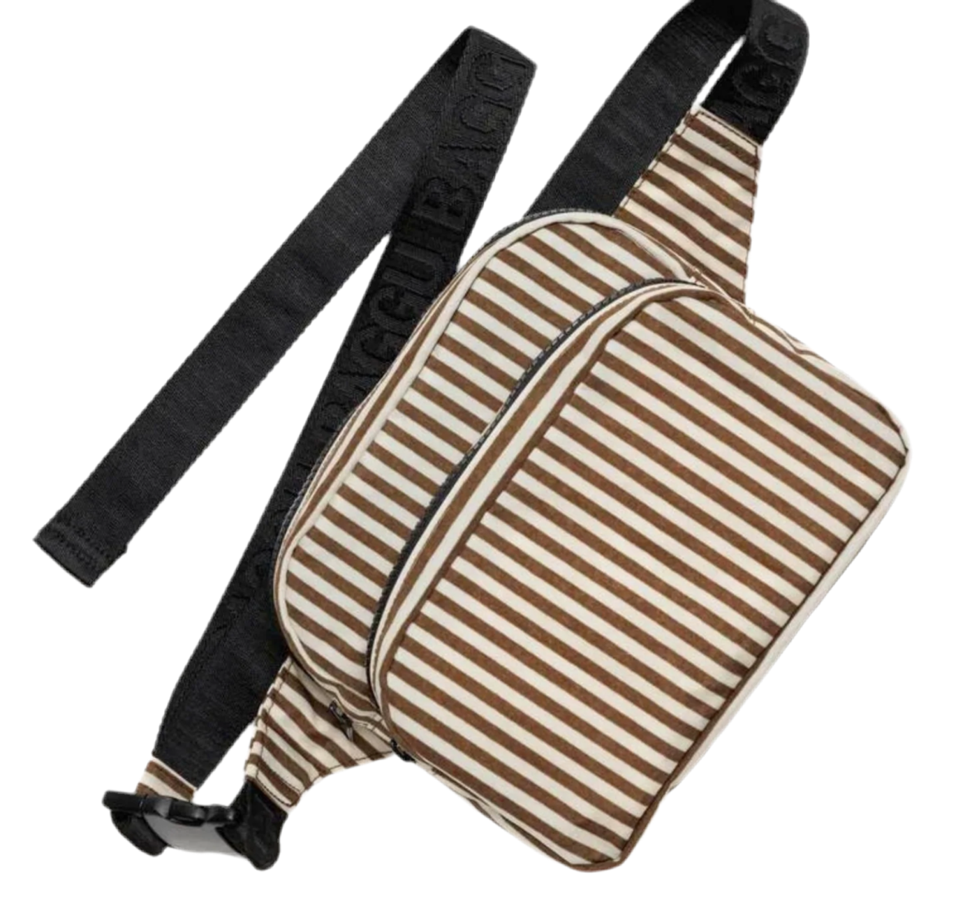 brown stripe: fanny pack