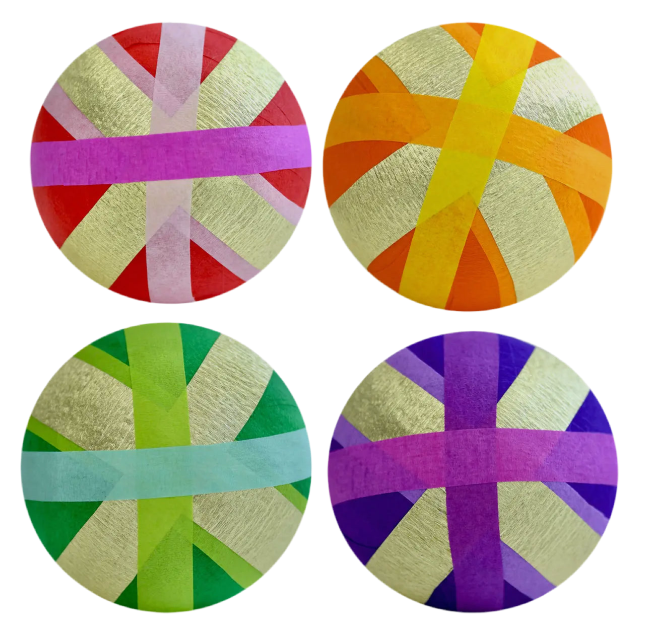 Stripes Surprise celebration Ball : Deluxe