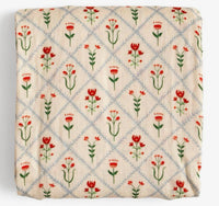 folk floral Swaddle