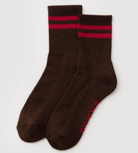 Ribbed stripe sock: BAGGU (+ colors)
