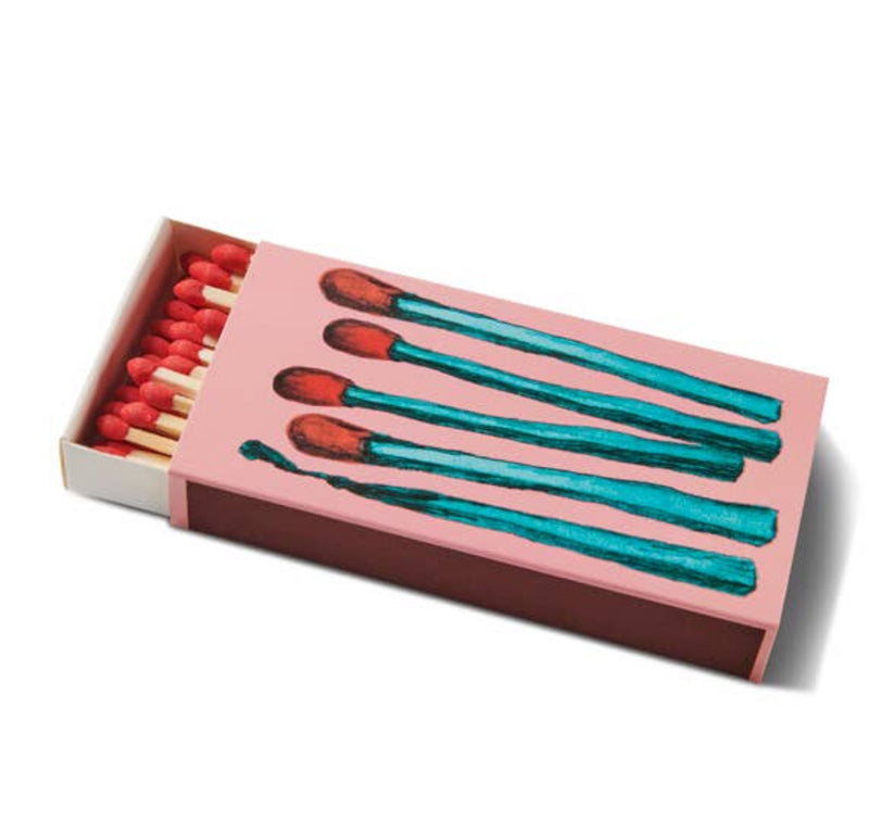 pink: boxed matches